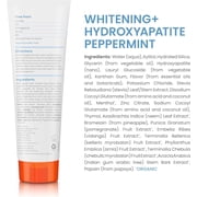 Himalaya Botanique Whitening + Hydroxyapatite Toothpaste, Peppermint Flavor, Nano Hydroxyapatite, 4 oz