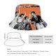 thumbnail image 2 of Amor Sin Barreras Sombrero bucket para adultos, gorra de protección solar, sombrero de pescador plegable para viajes al aire libre, pesca y actividades de verano, 2 of 6