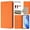 Orange, variant on Allytechgroup Wallet Case for Google Pixel 10 /10 Pro, Premium PU Leather Flip Cover Magnetic Closure Protective Stand RFID Blocking Slim Phone Case Cover for Google Pixel 10 /10 Pro, Orange