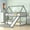 Gray+Pine+Twin, variant on HMYG Twin over Twin Low Bunk Bed,House Bed with Ladder,Gray