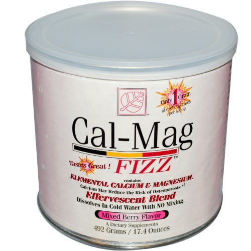 Baywood CalMag Plus Fizz Powder, Mixed Berry, 17.4 Oz