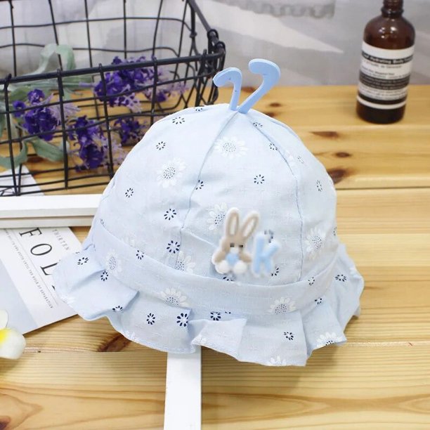gorro niña Sombrero de pescador con dibujos animados para niño y niña, sombrero fino de pescador, accesorios de gorra de Panamá para el sol de 0 a 8 meses, primavera y otoño