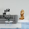thumbnail image 2 of Reloj de pared DIY,Reloj de pared 3D DIY,pegatinas decorativas de pared,silencioso,Reloj de pared grande creativo sin marco minimalista,Figura de león,Estatua de león en, 2 of 8