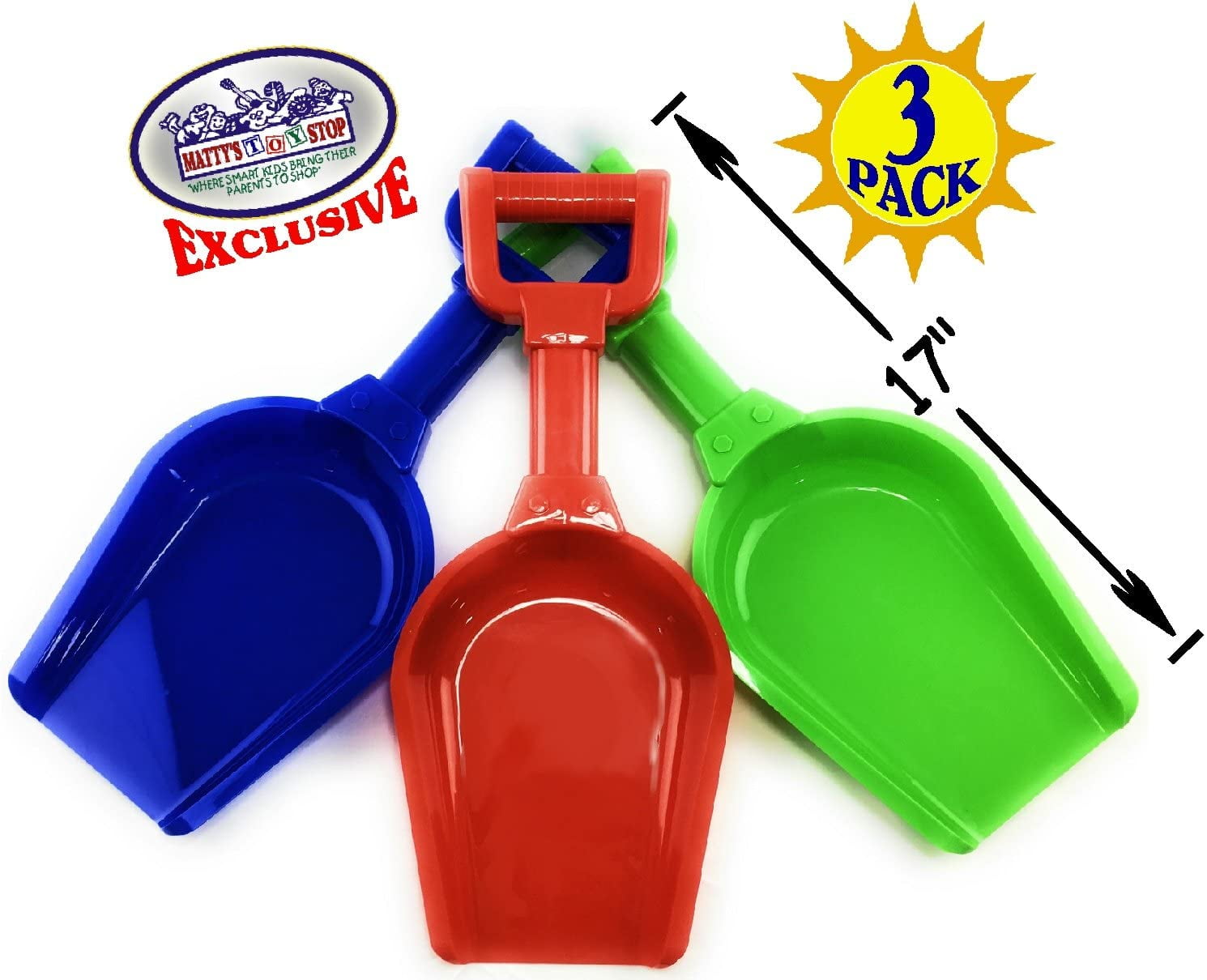 Download Ottoy Stop 17" Kids Sand Scoop Plastic Shovels for Sand ...