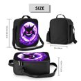 thumbnail image 2 of Gengar Reusable Lunch Bag Insulated Lunch Box for Women Men Lunch Tote Bags Soft Bag Mini Cooler Tote Bag Thermal Meal Tote Kit 8 x 10.5 x 4.5 inch, 2 of 3