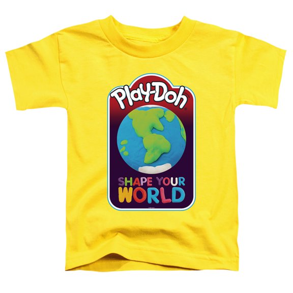 Play Doh Shape Your World S/S Toddler T-Shirt Yellow