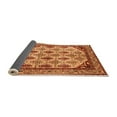 thumbnail image 2 of Ahgly Company Indoor Rectangle Abstract Orange Modern Area Rugs, 7' x 10', 2 of 4