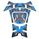 thumbnail image 1 of Pegatina reflectante azul para tanque de combustible, decoración de motocicleta para Honda PCX125 PCX150 2018 2019, 1 of 11