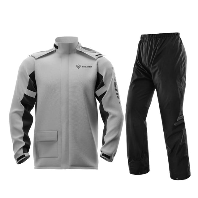 Conjunto de pantalones impermeables impermeables con cubierta invisible para zapatos a prueba de lluvia