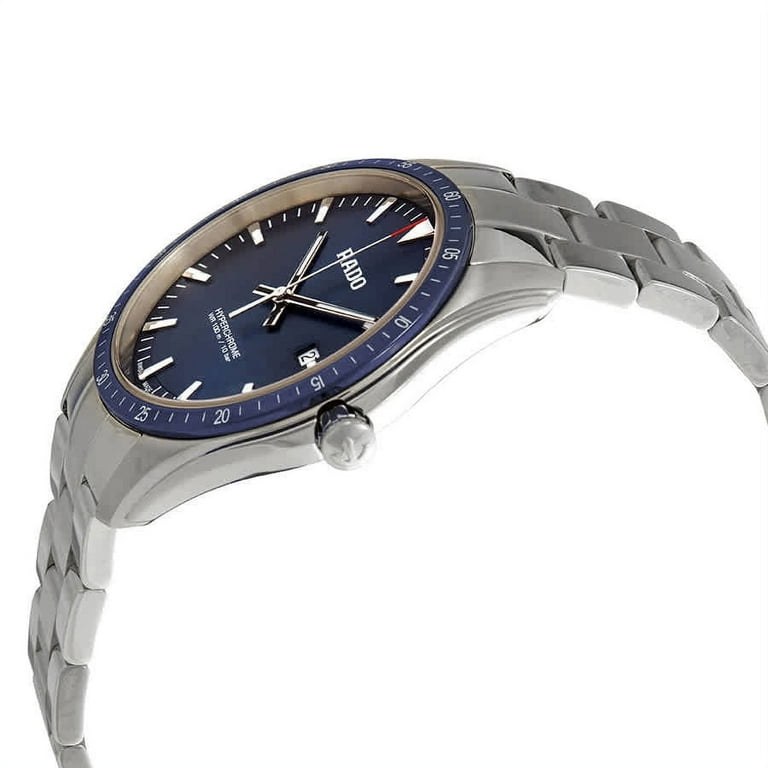 Rado HyperChrome Men s Watch Blue Dial Water Resistant Scratch Resistant R32502203 Walmart