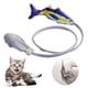 thumbnail image 1 of Simulación De Peluche Con Forma De Pez, Juguete Interactivo Divertido Para Masticar Para Mascotas, Juguetes Multifuncionales Suaves Para Gatos Y Peces Inevent PT002520-01, 1 of 6