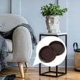 thumbnail image 3 of Supvox Plastic Furniture Pads Non Skid Floor Protectors Brown for Home Use 12Pcs, 3 of 6