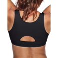 thumbnail image 5 of Women's Bali DF3450 EverSmooth Posture Boost Spacer Underwire Bra (Black 38DD), 5 of 9
