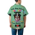 thumbnail image 5 of Kinda Busy Being Kindergarten Teacher and Bernese Mountain Dog Mom Hawaiian Shirt Breathable Summer Unisex Merch Berner Lover Gifts - 02005, 5 of 6