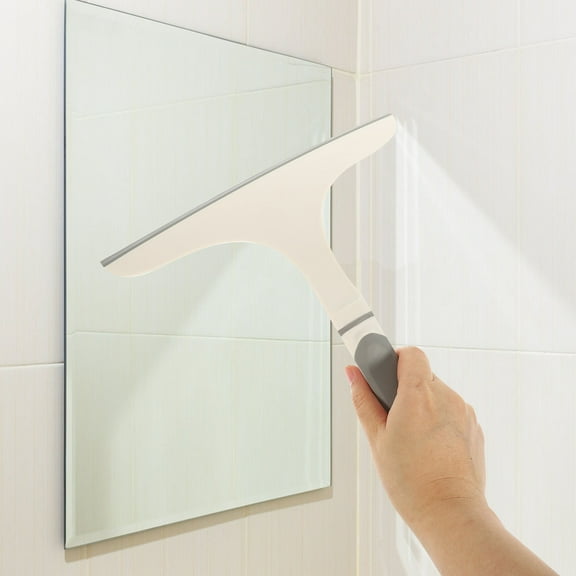 Worgeous 1Pcs Window Wiper Cleaner for Household Cleaning and Surface Maintenance with Short Rod Design