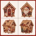thumbnail image 2 of Clearance DIY Diamond Pearl Painting Wooden House, Christmas Pearl Diamond Art Kit for Adults, Christmas Ornament, Christmas Decoration for Tree Wall Home, Christmas Gift for Kiddo Adult (B), 2 of 6