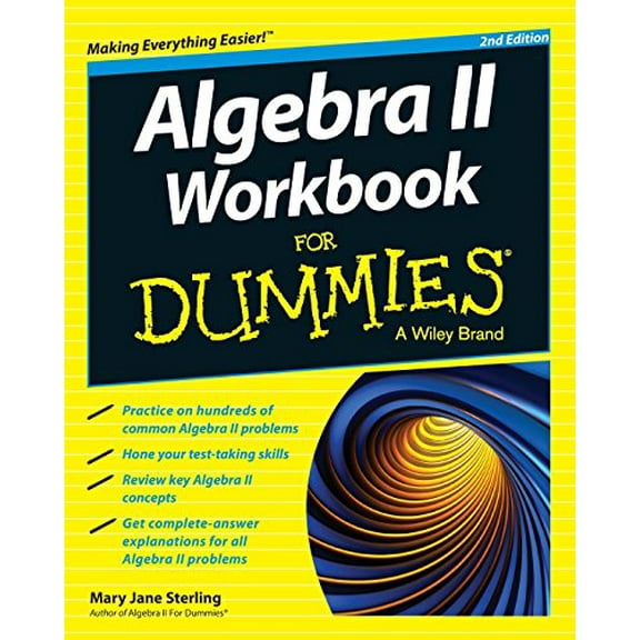 Pre-Owned Algebra II Workbook for Dummies (Paperback) 1118867033 9781118867037