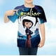 thumbnail image 1 of 100cmCOLOR1Summer New Luxury Children's Daily Loose Cartoon T-shirt Animation Coraline Digital 3d Printing Clothing Top manga corta esquí esquí Gafas de esquí, 1 of 2