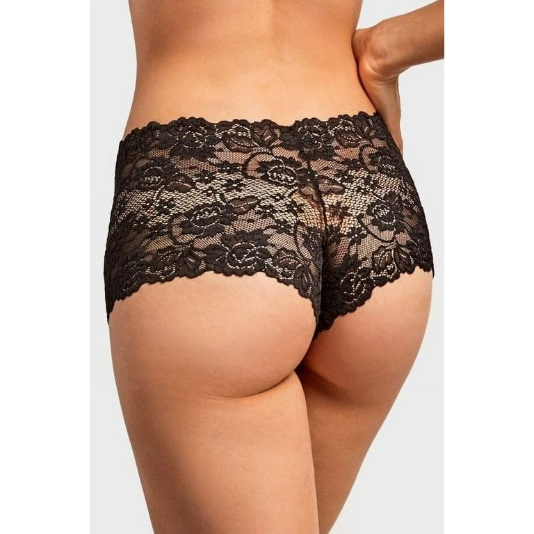 LBECLEY Cotton Women Underwear French Cut Lace Underwear for Womens Cotton  Bikini Panties Soft Hipster Panty Ladies Stretch Briefs Barely There  Underwear for Women Boy Shorts Black Xs 