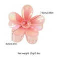 thumbnail image 4 of JYYYBF Women Flower Hair Clips Elegant Shark Claws Chic Hair Claw Clip Hairdressing Clips, 4 of 6