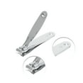 thumbnail image 3 of Unique Bargains 1pc Reusable Nail Clippers 3.15" Silver Tone Small, 3 of 6