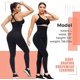 thumbnail image 5 of Leggings de control de barriga para mujer de cintura alta - Pantalones de yoga de compresión para entrenador de cintura, 5 of 5