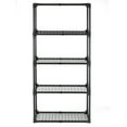 thumbnail image 7 of Leumius 5 Shelf Wire Shelving,Metal Storage Shelving Unit for 550 lbs Capacity Black,1Pcs, 7 of 7