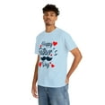 thumbnail image 3 of Happy Father's day with a mustache T-Shirt, 3 of 5