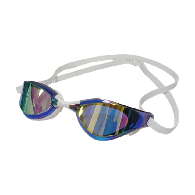 Gafas de natación, gafas de buceo, visión , antivaho, portátiles, para deportes de natación, de natación para buceo, adultos y adolescentes Oro blanco