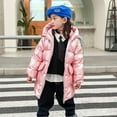 thumbnail image 5 of Boys Jackets Girls Winter Coats Children Jackets Baby Thick Long Coat Kids Warm Outerwear Hooded Coat Snowsuit Overcoat Clothes, 5 of 6