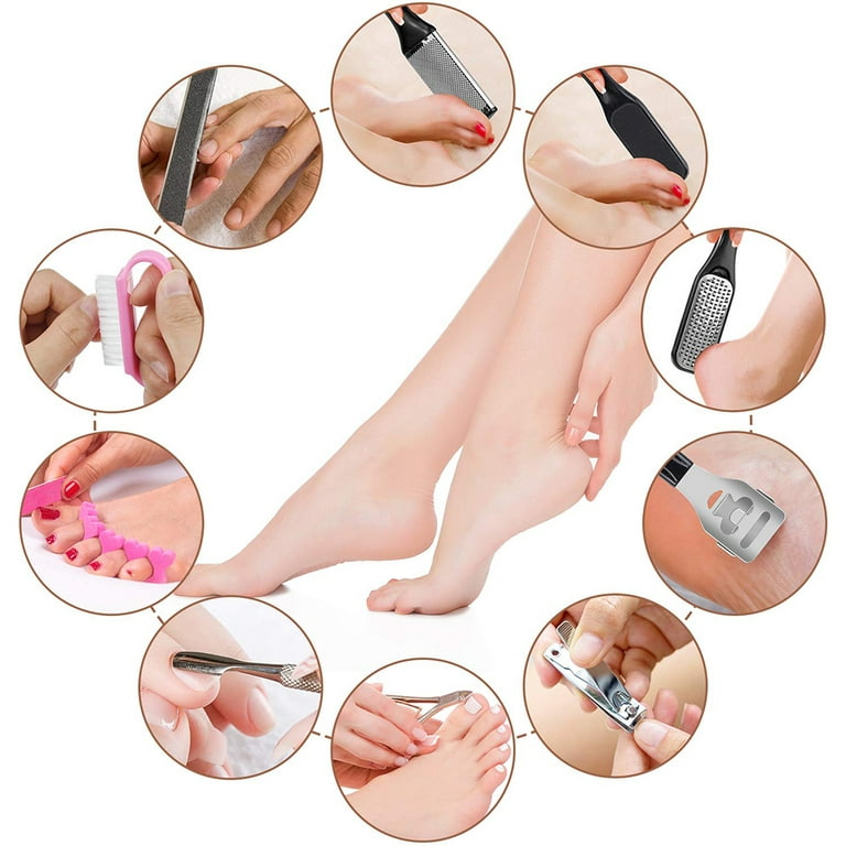 OUSITAID 20 in 1 Professional Pedicure Tools Set, Foot Care