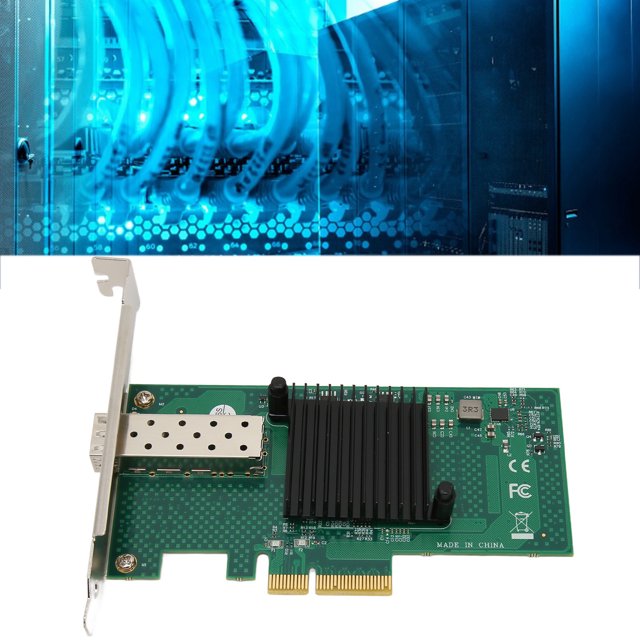 Tarjeta de red PCIe PCI Express X4 Adaptador de red PCIe Inicio ISCSI Transmisión de 10000 Mbps para sistema operativo ANGGREK Otros