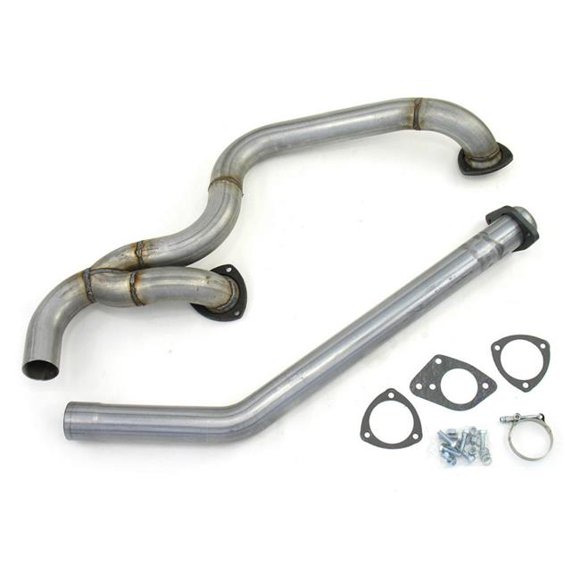 Dougs Headers DGHD901 2.5 in. Inlet & Outlet 409 Stainless Steel Exhaust Y-Pipe for 1982-1992 Camaro & Small Block Chevy
