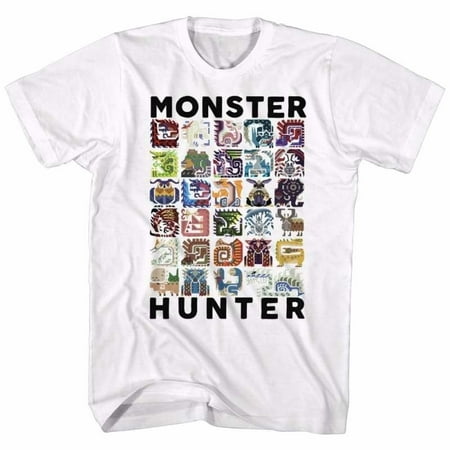 Monster Hunter Gaming Let'S Hunt! Adult Short Sleeve T Shirt