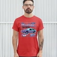 thumbnail image 3 of Tee Hunt Ford Mustang GT The Boss T-Shirt Muscle Car Licensed Ford Men's Novelty Shirt, Red, 4X-Large, 3 of 5
