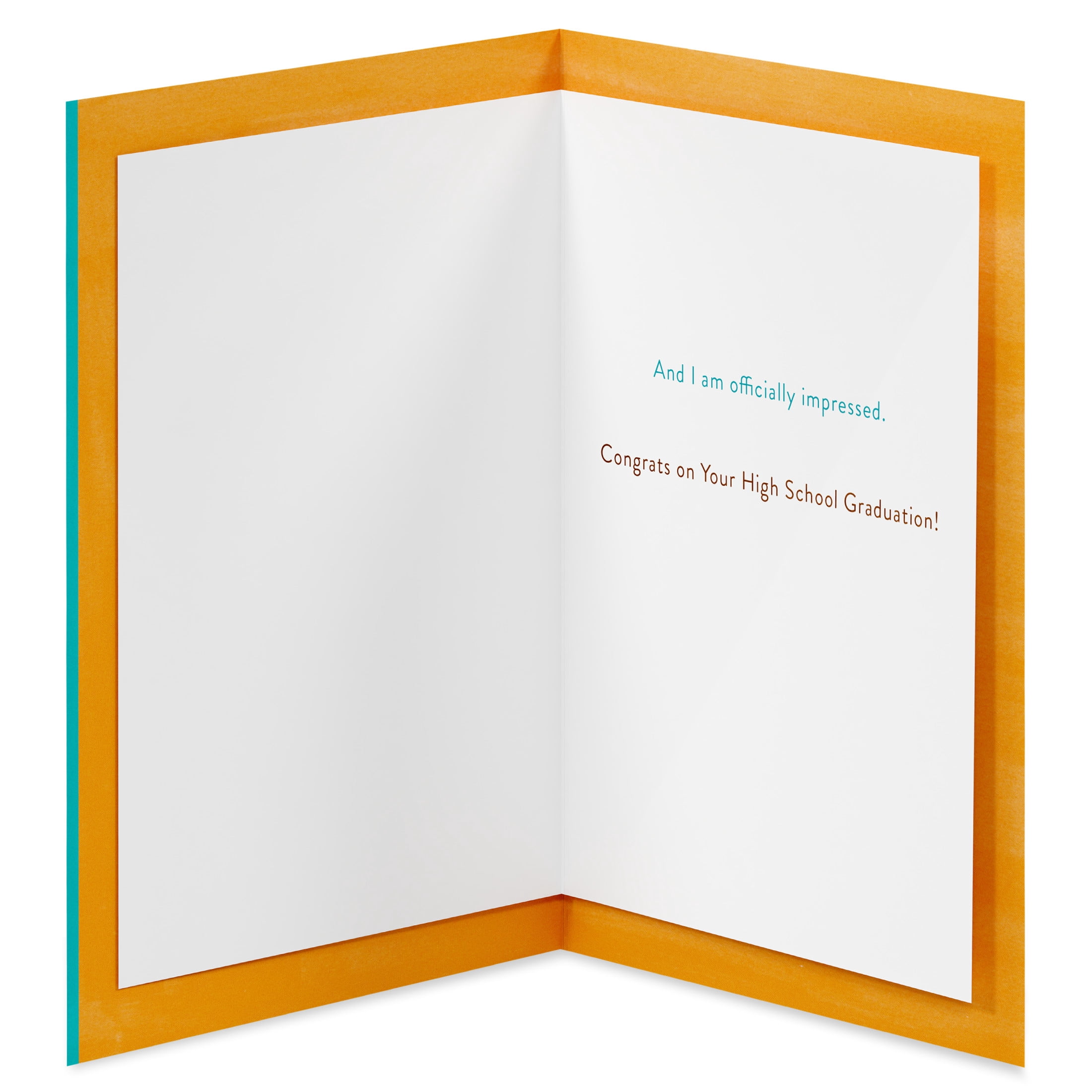 American Greetings Graduation Card for High School Graduate (Officially Impressed)