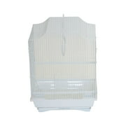 YML A1134WHT Cornerless Flat Top Cage, Small