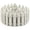 White, variant on 39Inch Long Mini Fairy Garden Fence Wood Ornament Wooden Decorative Picket Fence for DIY Crafts Project,White