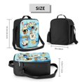 thumbnail image 2 of Cuphead Characters Insulated Lunch Bag Portable Thermal Lunchbag Reusable Bento Tote Bag Snack Bags, 2 of 9