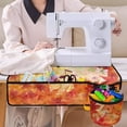 thumbnail image 4 of HELLHERO Sewing Machine Mat Beautiful & Practical Fusion Foldable Polyester Fabric Durable Sewing Accessories for Thanksgiving, Autumn Harvest Motif (Sunflower, Maple, Acorn), 4 of 5