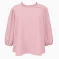 thumbnail image 1 of Blusa George para Mujer, Manga 3/4 Rosa Talla M, 1 of 4