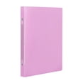 thumbnail image 2 of AKEGAMN Clearance! 3 Holes Round Ring View Plastic Cover Refillable Notebook Journal File Folder Loose Sheet Protector/DIY Scrapbooking/ Cover Protector 【PROTECTIVE DESIGN】 Notebook protector design, 2 of 8