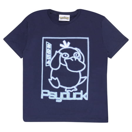 Pokemon Neon Psyduck Boys T-Shirt | Official Merchandise | Walmart Canada