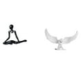thumbnail image 1 of Figura de escritorio, pensador, escultura, ángel, estatua, adorno de resina, adorno decorativo abstracto artístico, acabado liso, adecuado para sala d, 1 of 8