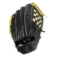 thumbnail image 1 of Miangastore Gant de Baseball d'Entraînement Résistant aux Impacts Jaune Noir Pu Lot de 1 10,5 Pouces, 1 of 8