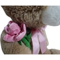 thumbnail image 5 of Mother's Day Jumbo Brown Bear with Flower and Bow Plush, 26", by Way to Celebrate, 5 of 5