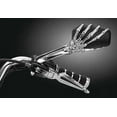 thumbnail image 3 of Kuryakyn Skeleton Hand Mirrors, Chrome Stem with Black Head, 3 of 3