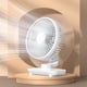 thumbnail image 5 of Ganfancp Ventilador para Dormitorio 5 Velocidades Ventilador de Sobremesa para Casa Oficina Cocina Doble Bateria 10000M Duracion 3 Dias Ventilador Portatilador Enchufable Ofertas Del Día Esta Unidad, 5 of 7