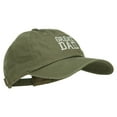 thumbnail image 5 of Great Dad Embroidered Unstructured Cotton Cap - Olive OSFM, 5 of 5