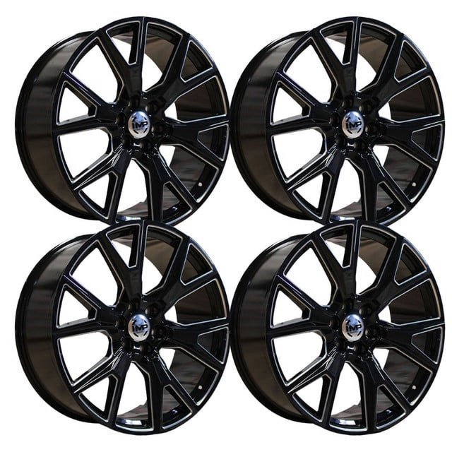 Rines Black Millied 22 6x139.7 Silverado 1500,sierra 1500